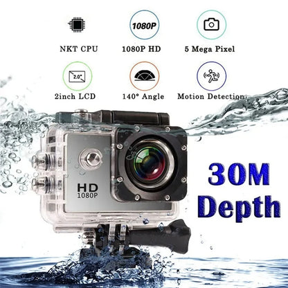 AquaVision Pro Waterproof Sport Camera