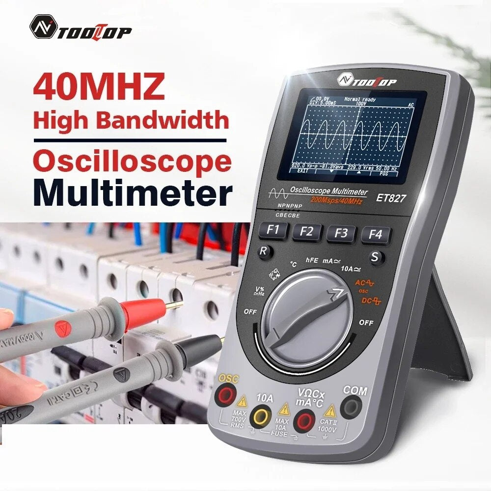 TechWiz ET827 Digital Oscilloscope Multimeter