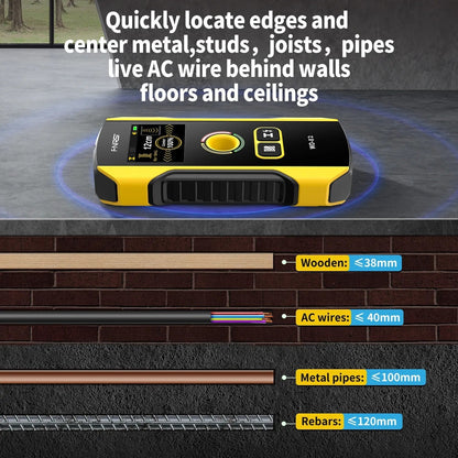 ScanMaster Pro WD-02 Metal Detector Wall Scanner