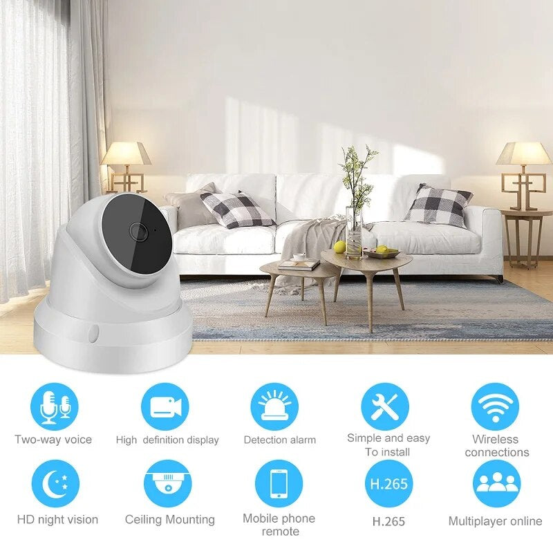 SecureVue Pro 1080P Smart Dome Camera