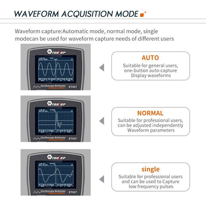 TechWiz ET827 Digital Oscilloscope Multimeter